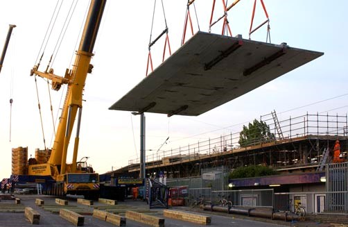 Potters Bar Station Revamp 01: Work reaches key stage at Potters Bar Station revamp