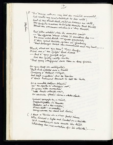 A Drunk Man Looks at the Thistle in Hugh MacDiarmid's own handwriting-2