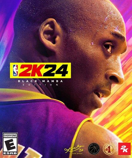 NBA 2K24 Black Mamba Edition Cover Art Vertical
