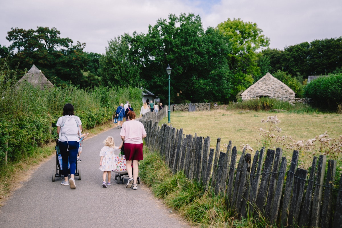 St Fagans National Museum of History in Cardiff.