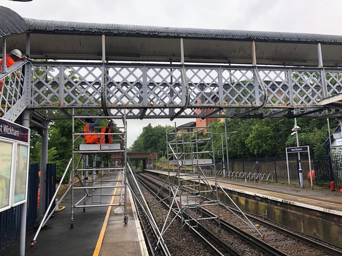 West Wickham footbridge upgrade