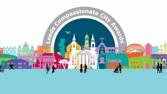 Nominations are now open for Leeds Compassionate City Awards 2022: Compassionate City Awards Logo-2