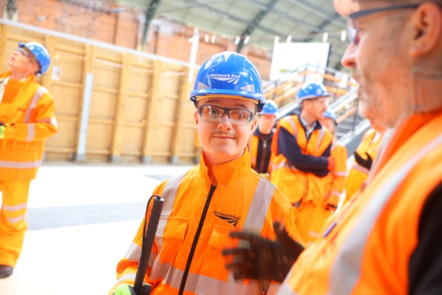 Jack Thompson at Darlington 1 (LNER/Network Rail)