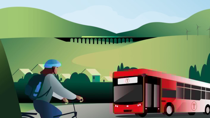 Helpwch lunio dyfodol beicio a theithio ar fws yng Nghymru cropped: Helpwch lunio dyfodol beicio a theithio ar fws yng Nghymru cropped