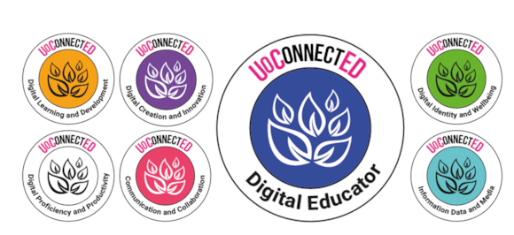 UoConnectED badges