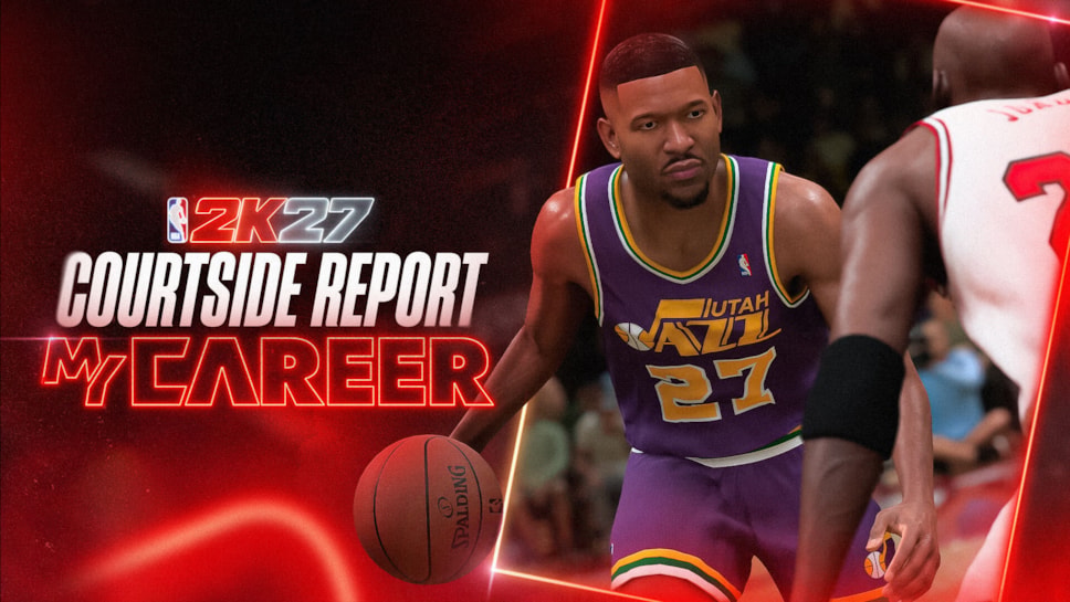NBA 2K27 MyCAREER Key Art