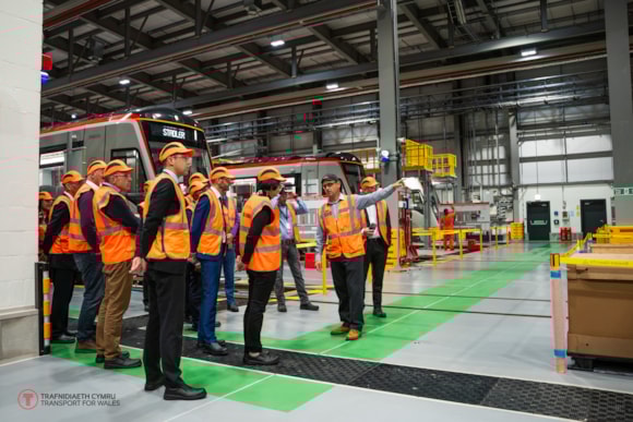 TfW South Africa Minister of Transport Taffs Well visit-10-2