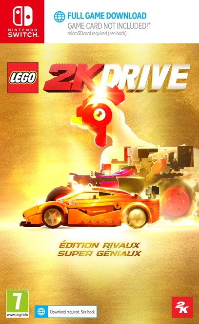 2K LEGO 2K Drive Edition Rivaux Super Géniaux Packaging Nintendo Switch (Aplat)
