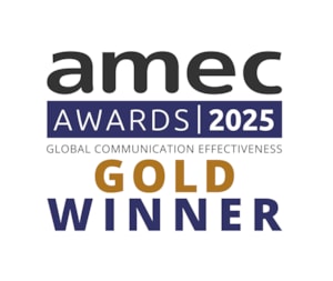 AMEC-Awards-2025 – Winner Gold