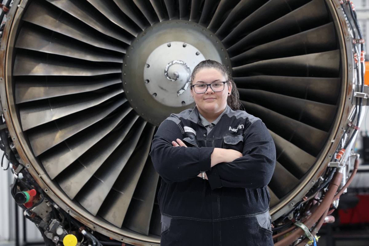 Georgia Price at AerFin 1