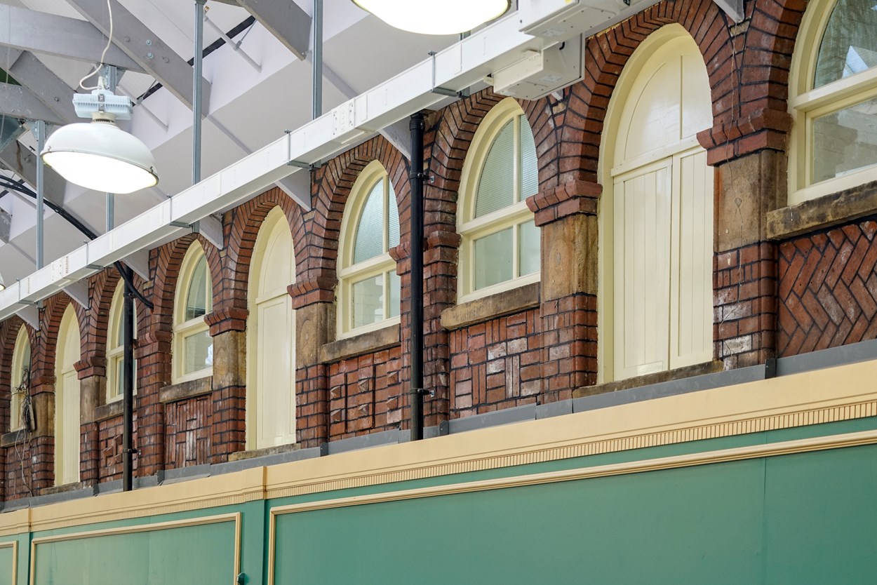 Market 4: Design work in the newly-refurbished blockshops area of Leeds Kirkgate Market.