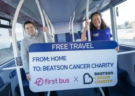 First Bus supports Beatson Cancer Charity
