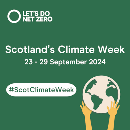 Social Asset -Climate Week is coming static - 1080x1080 - Scotlands Climate Week 2024