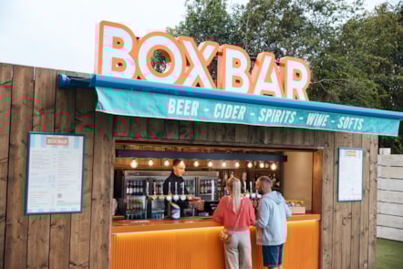 Box Bar at Cleethorpes Beach