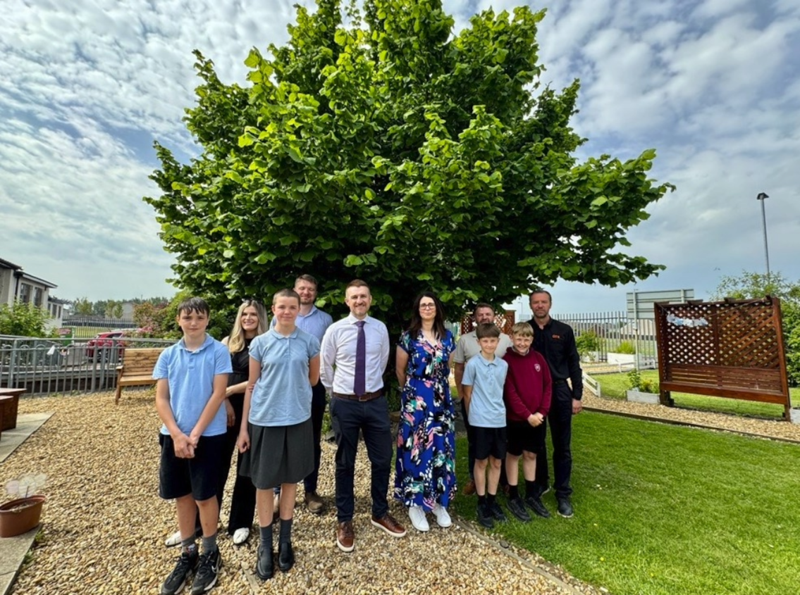 Scotland's Railway Community Fund - launched at Keir Hardie Memorial Primary School in Motherwell -2