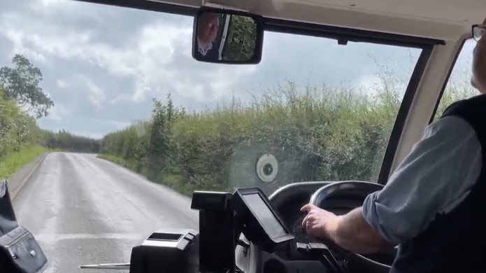 Bus window