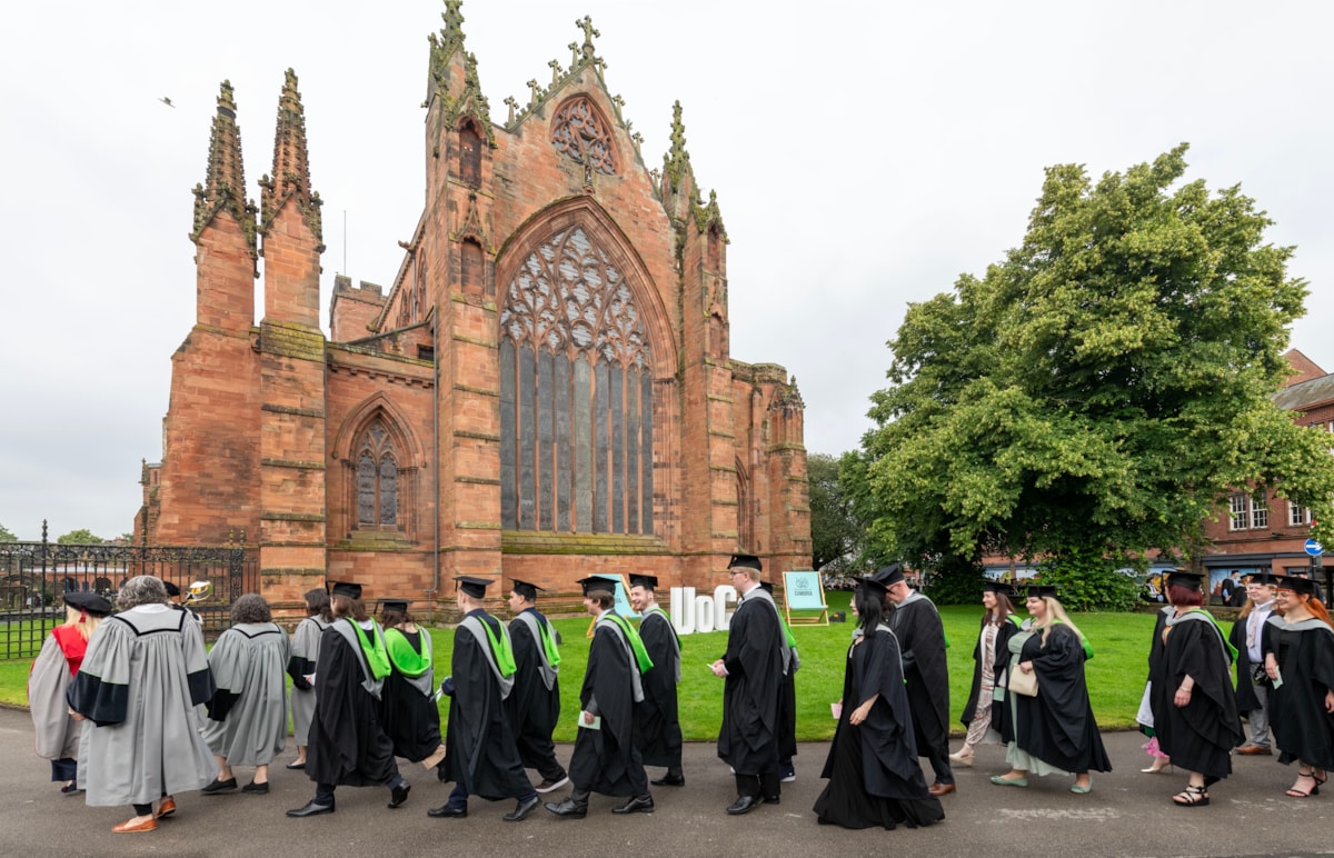 Graduation procession