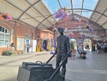 Bridlington Station in East Yorkshire
