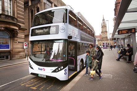 First Bus Family On Board