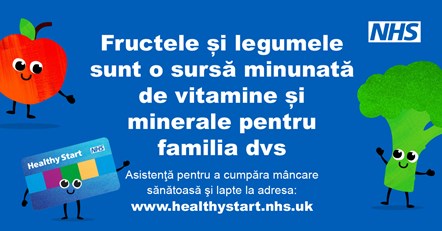 NHS Healthy Start POSTS - Health messaging posts - Romanian-4