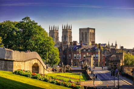 TransPennine Express has revealed the top UK holiday destinations for Brits - York Minster pictured