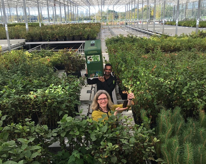 People of Leeds encouraged to collect tree seeds that will form future woodlands across the city: Seed Collection Launch - Arium Greenhouse