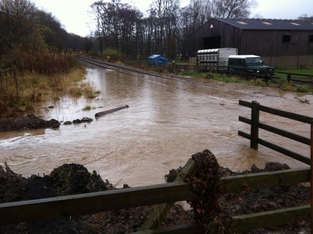 Flooding at Ruswarp