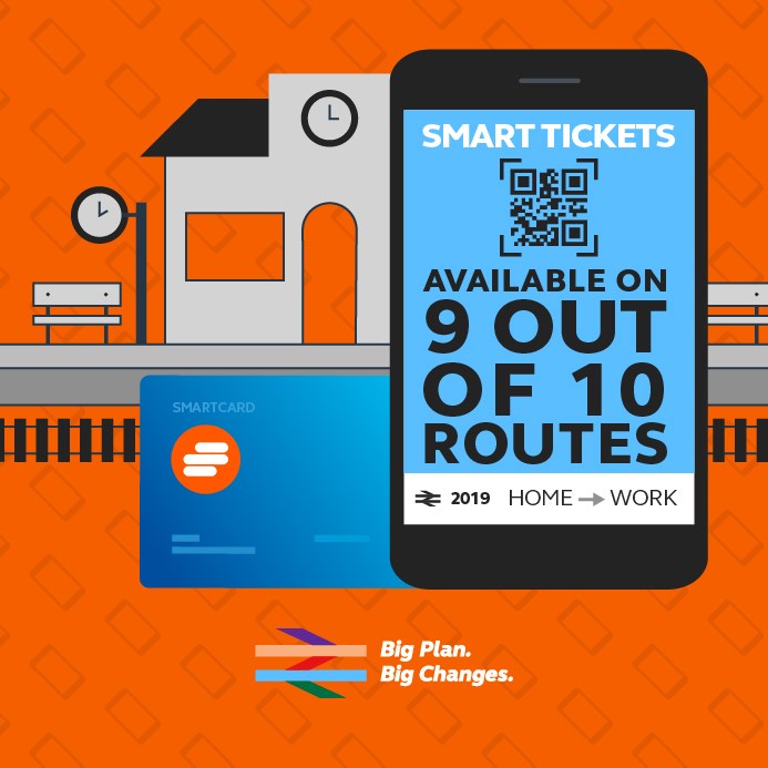 Smart tickets - 9/10 routes