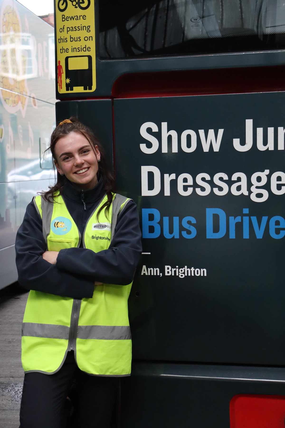 Martine Patey, bus driver, Brighton & Hove Buses