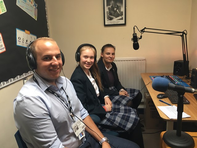 Chelmsford students quiz Network Rail’s safety manager in school radio session: MHS Radio session 9 October 2017