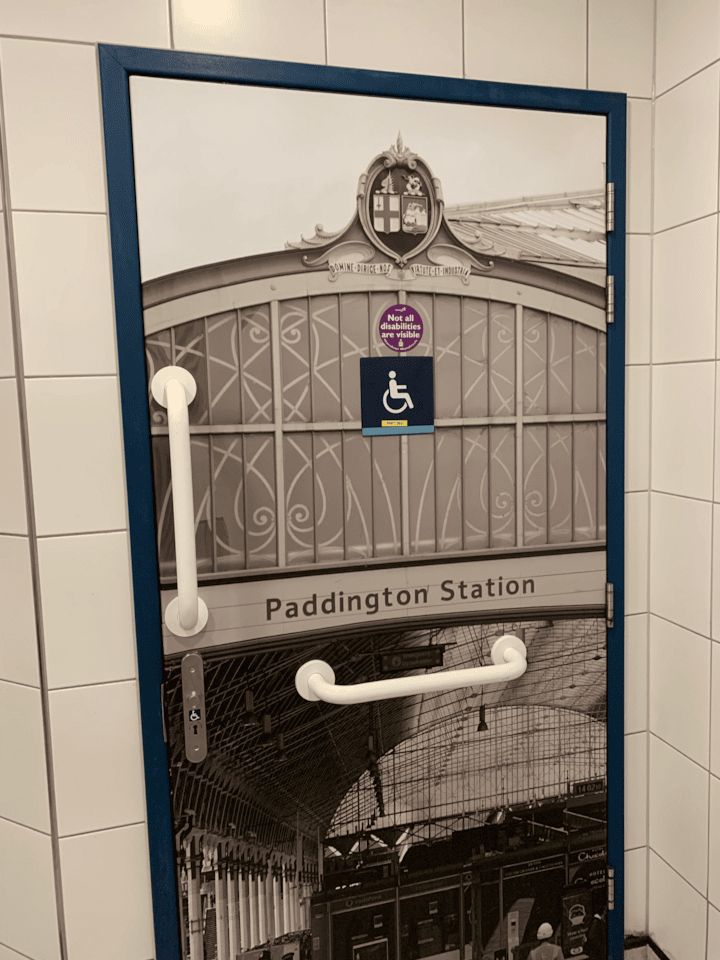 London Paddington is the first Network Rail station to have a stoma friendly toilet