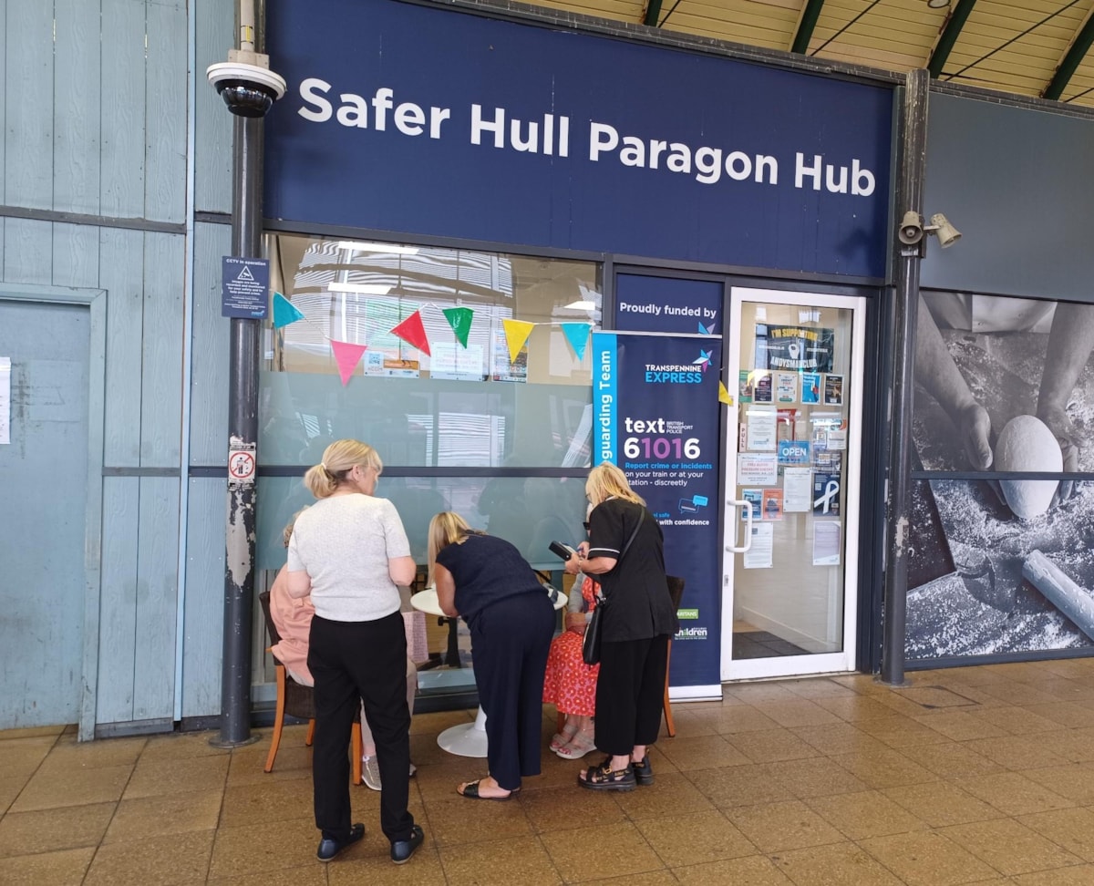 Free blood pressure checks at TPE's safeguarding hub