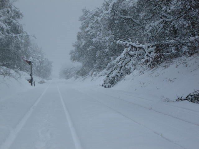 Snow covered railway (5)