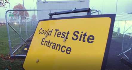 Covid test site