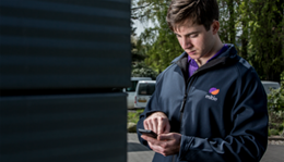 With the use of new technology provided by Mitie, engineers in rural and urban areas can interact with devices, and call for assistance if required.: With the use of new technology provided by Mitie, engineers in rural and urban areas can interact with devices, and call for assistance if required.