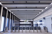 TfL Image - Bond Street entrance gate line