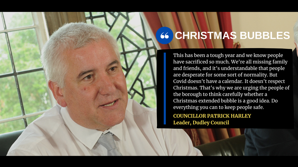 Councillor Harley shares a Christmas covid message