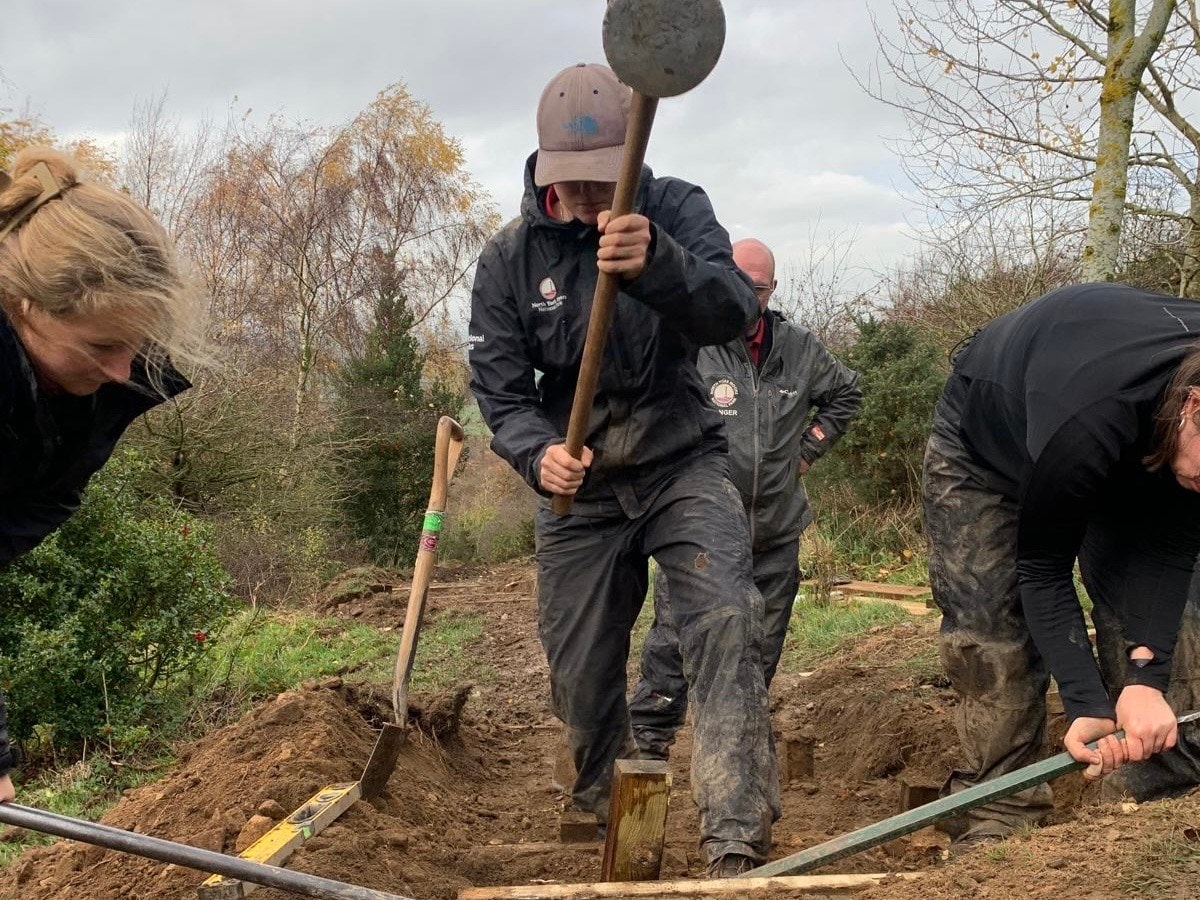 Billie Billington VTL 1: Billie started volunteering with Meanwood Valley Rangers to build practical land management skills.