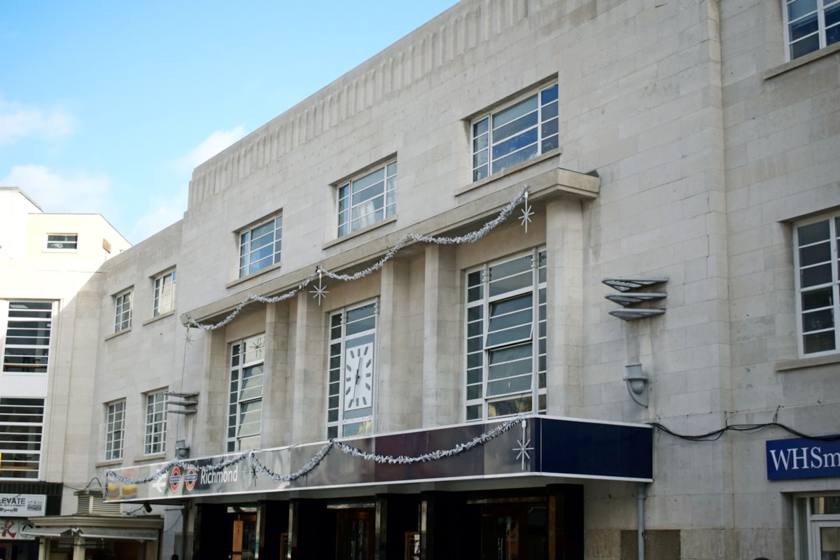 South Western Railway’s iconic Art Deco Richmond station being refurbished