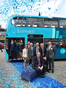 Sapphire investment brings sparkle to bus services
