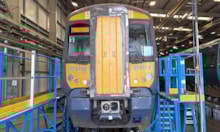 Unit 375 712 at Ramsgate depot - close up