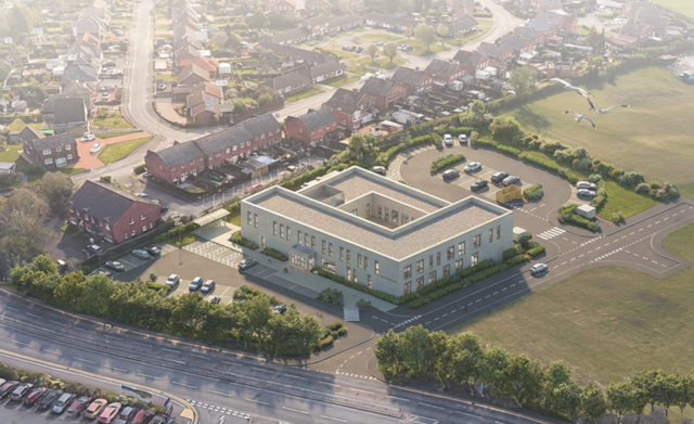 Burntwood 3D Rendering