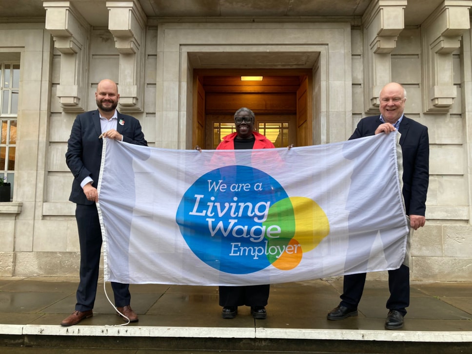 Living Wage Flag