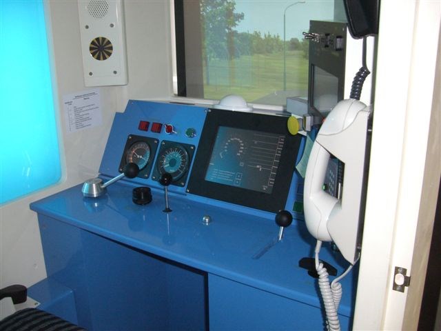 ERTMS train driver simulator