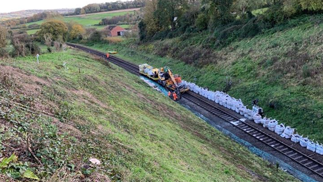 Network Rail completes the first part of 21-day upgrade to improve reliability on the West of England line and is continuing with the second phase between Salisbury and Yeovil Junction in two weeks: WoE line first part of closure
