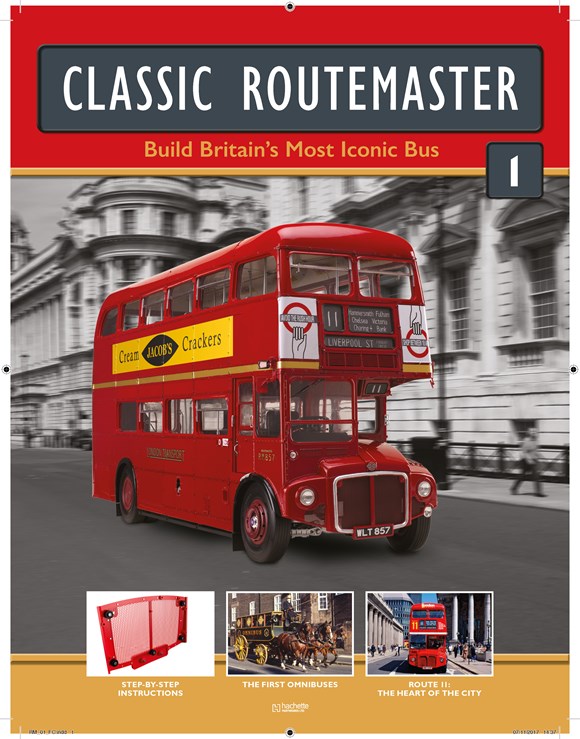 TfL Press Release - TfL partners with Hachette Partworks to create exclusive Routemaster magazine: Classic Routemaster front cover