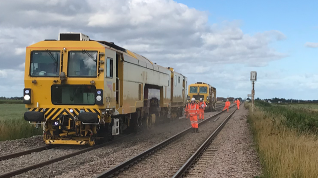 Track renewal Ely to Ipswich 1