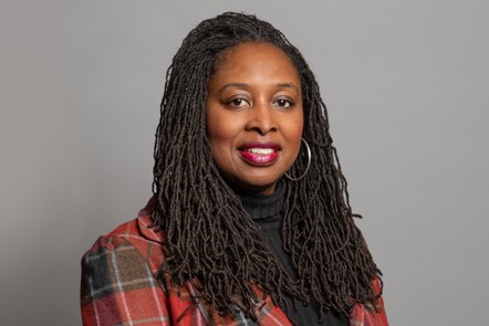 Head and shoulders portrait picture of Dawn Butler MP