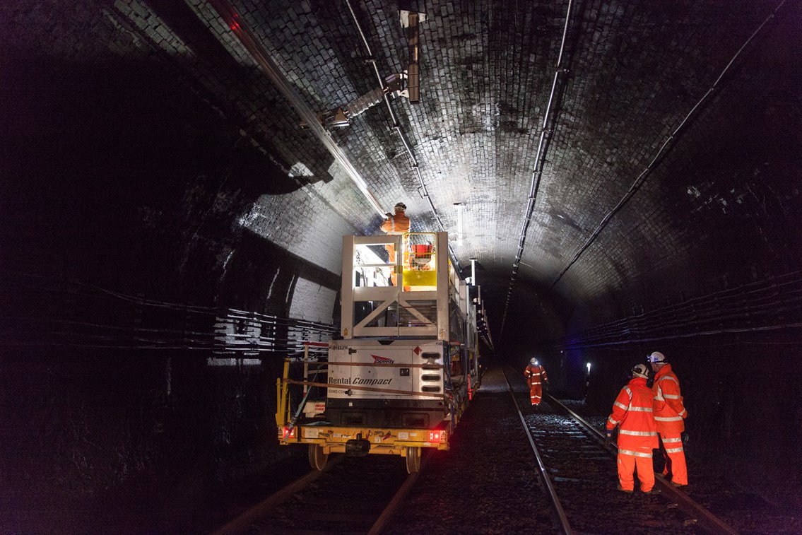 Severn Tunnel reopens to passengers as iconic milestone to prepare South Wales Mainline for electrification is completed: Severn Tunnel upgrade 1