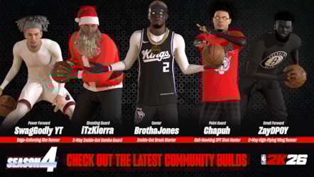 NBA 2K26 Season 4 Community Build